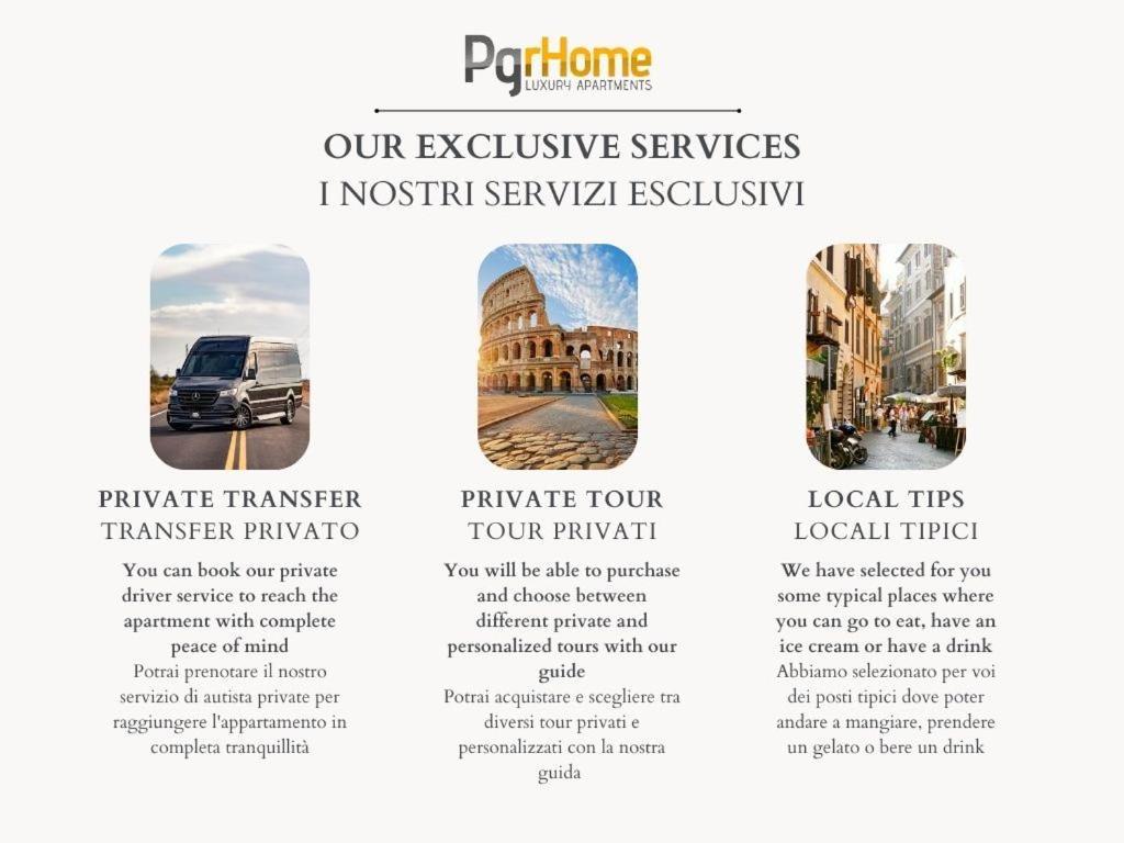 Pgrhome Colosseo 11 Blu روما المظهر الخارجي الصورة